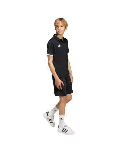 Koszulka dla dzieci adidas entrada 26 polo czarna jz6629