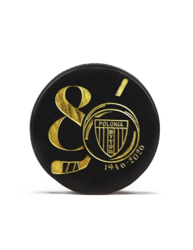 Krążek grawer polonia bytom - 80 lat hokeja