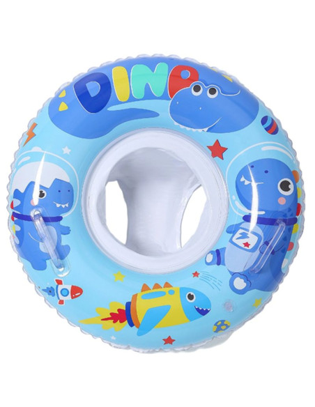 Emwu dino z rączką niebieskie