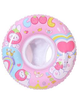 Emwu dino z rączką różowe