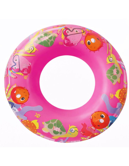 Emwu koło dino różowe