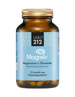 Labs212 Magnesium L-Threonate Magtein - L-Treonian Magnezu (90 Kaps.) 2
