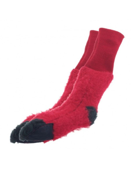 Glovii skarpety ogrzewane power bankiem rozmiar m (35-40), czerwone, baterie, ładowarka i pilot w zestawie, gq3m