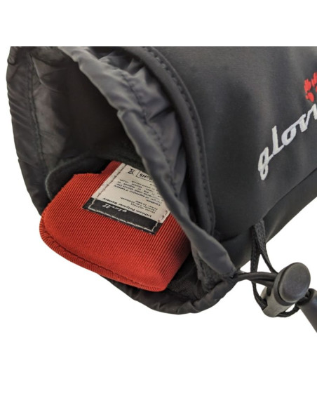 Glovii ogrzewane, ocieplane i wiatroszczelne rękawiczki uniwersalne rozmiar l-xl glwxl