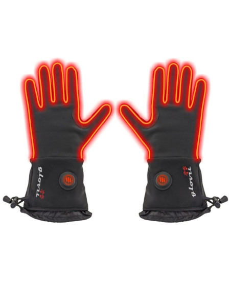 Glovii ogrzewane, ocieplane i wiatroszczelne rękawiczki uniwersalne rozmiar l-xl glwxl