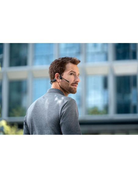 Słuchawki bezprzewodowe kostne shokz opencomm2 usb-c czarne