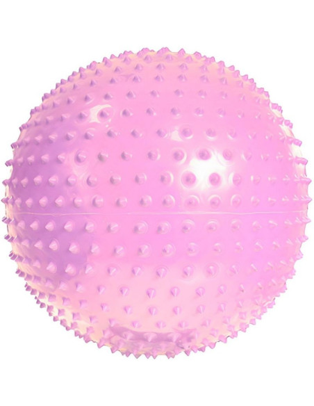 Piłka gimnastyczna z masażem profit 55cm fioletowa dk 2104
