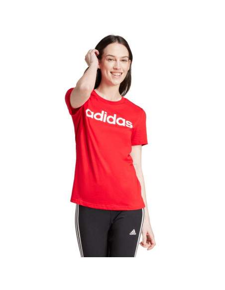 Koszulka adidas loungewear essentials slim logo tee w
