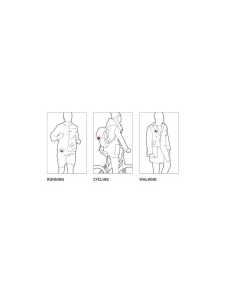 Lampka rowerowa bookman eclipse