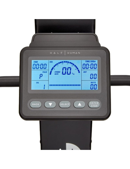 Trenażer narciarski half human air ski z podstawą