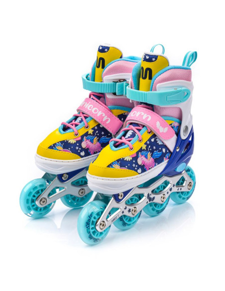 Rolki meteor 4w1 unicorn