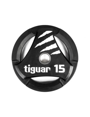 Talerz olimpijski tiguar pu 15 kg ti