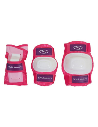 Zestaw smj sport combo pink led: 2w1 wrotko-rolki