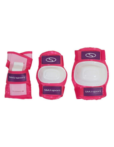 Zestaw smj sport combo pink led: 2w1 wrotko-rolki