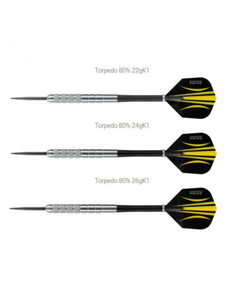 Rzutki harrows torpedo 80% steeltip