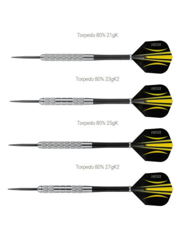 Rzutki harrows torpedo 80% steeltip