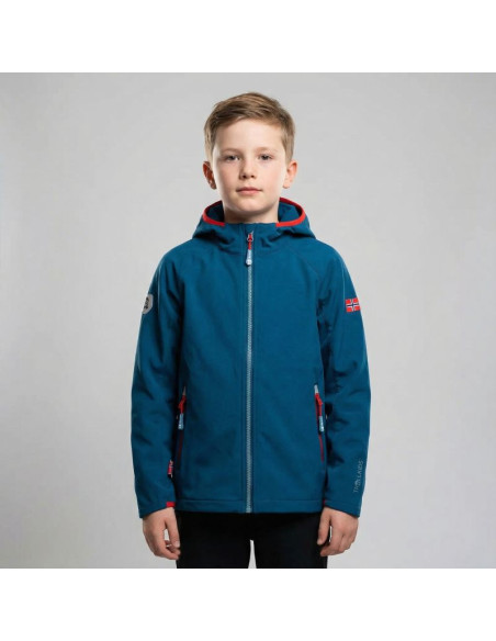Kurtka trollkids kvalvika jacket softshellowa jr 328
