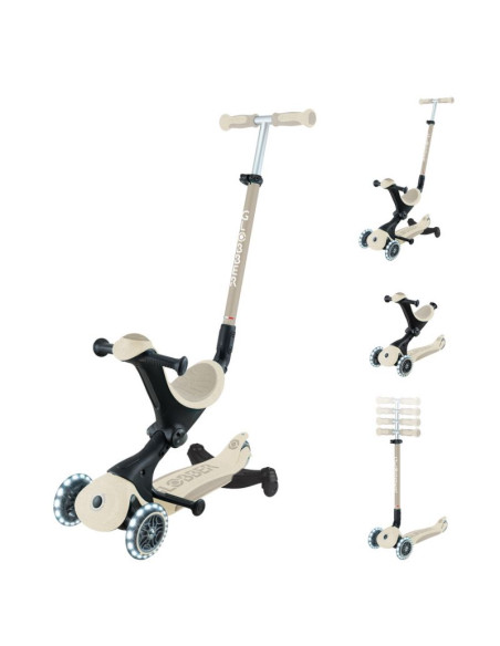 Hulajnoga z siedziskiem jeździk go•up deluxe lights ecologic 360 (697-566)