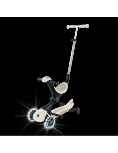 Hulajnoga z siedziskiem jeździk go•up deluxe lights ecologic 360 (697-566)