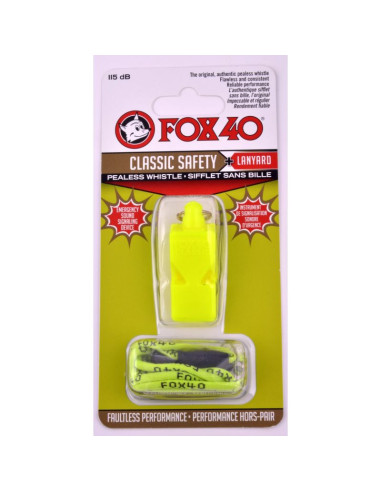 Gwizdek fox classic safety + sznurek 9903