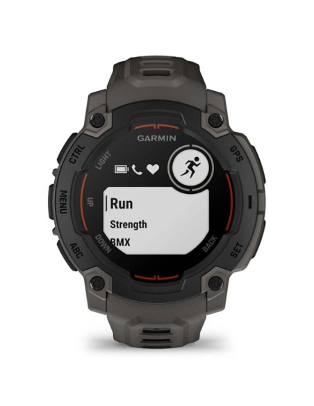 Smartwatch garmin instinct e - 45mm black/charcoal