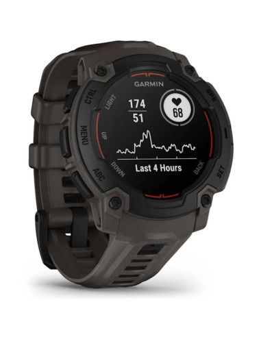 Smartwatch garmin instinct e - 45mm black/charcoal