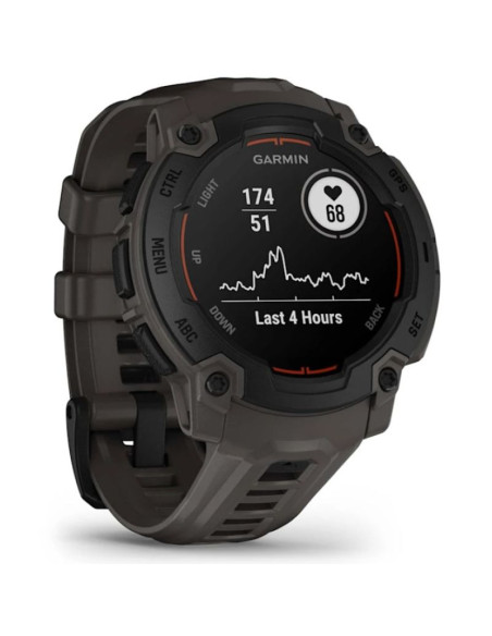 Smartwatch garmin instinct e - 45mm black/charcoal