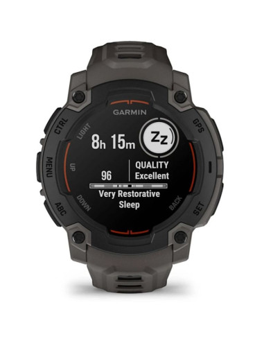 Smartwatch garmin instinct e - 45mm black/charcoal