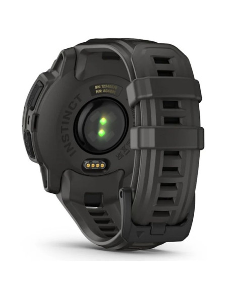 Smartwatch garmin instinct e - 45mm black/charcoal