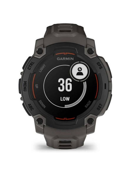 Smartwatch garmin instinct e - 45mm black/charcoal