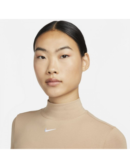 Nike sportswear collection essentials beżowy l