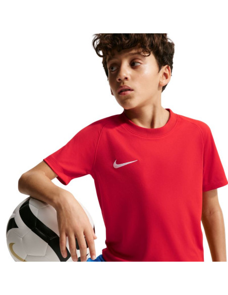Koszulka dla dzieci nike dri-fit park viii czerwona hv8182 657