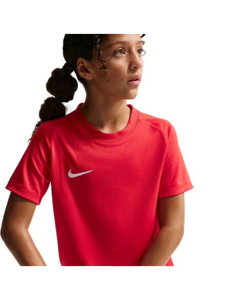 Koszulka dla dzieci nike dri-fit park viii czerwona hv8182 657