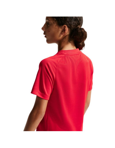 Koszulka dla dzieci nike dri-fit park viii czerwona hv8182 657