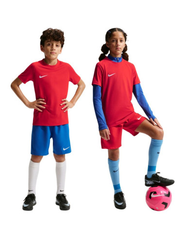Koszulka dla dzieci nike dri-fit park viii czerwona hv8182 657