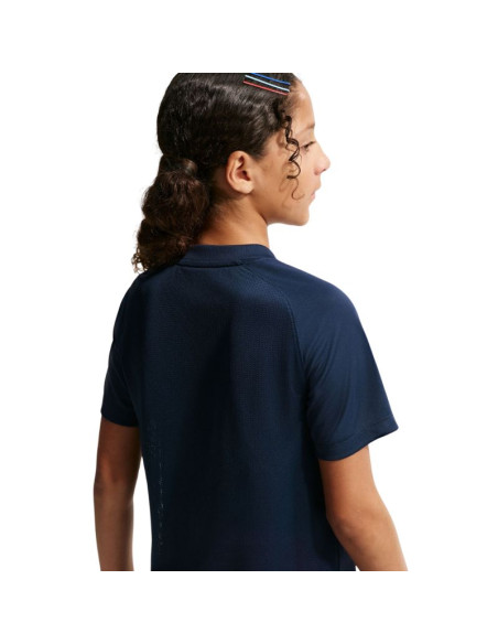 Koszulka dla dzieci nike dri-fit park viii granatowa hv8182 410