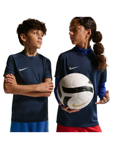 Koszulka dla dzieci nike dri-fit park viii granatowa hv8182 410