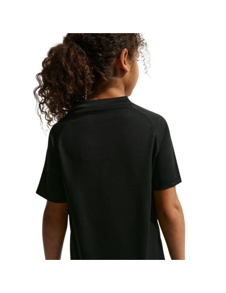 Koszulka dla dzieci nike dri-fit park viii czarna hv8182 010