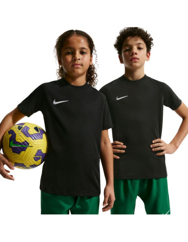 Koszulka dla dzieci nike dri-fit park viii czarna hv8182 010