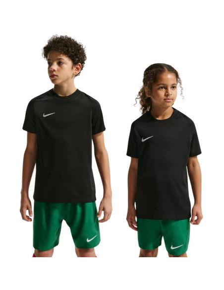 Koszulka dla dzieci nike dri-fit park viii czarna hv8182 010