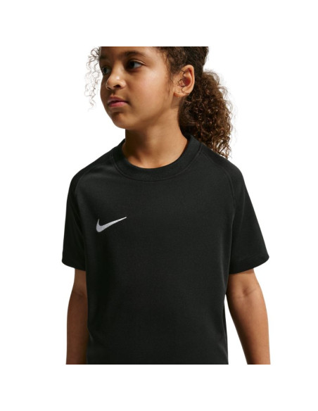 Koszulka dla dzieci nike dri-fit park viii czarna hv8182 010