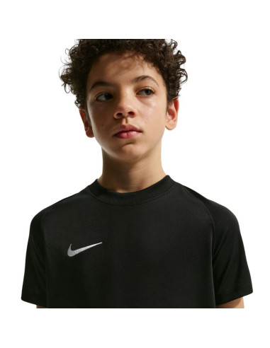 Koszulka dla dzieci nike dri-fit park viii czarna hv8182 010