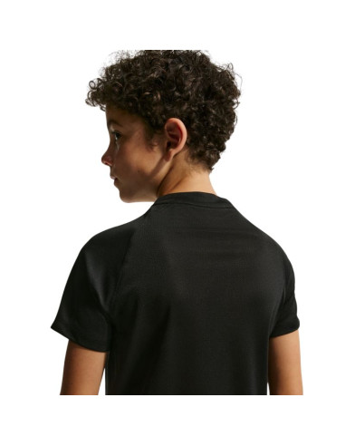 Koszulka dla dzieci nike dri-fit park viii czarna hv8182 010