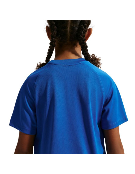 Koszulka dla dzieci nike dri-fit park viii niebieska hv8182 463