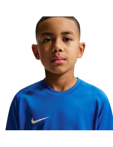 Koszulka dla dzieci nike dri-fit park viii niebieska hv8182 463