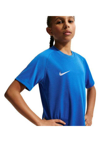 Koszulka dla dzieci nike dri-fit park viii niebieska hv8182 463
