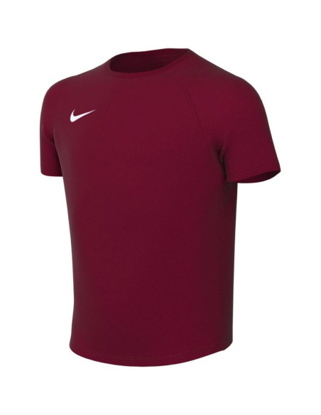 Koszulka dla dzieci nike dri-fit park viii bordowa hv8182 677