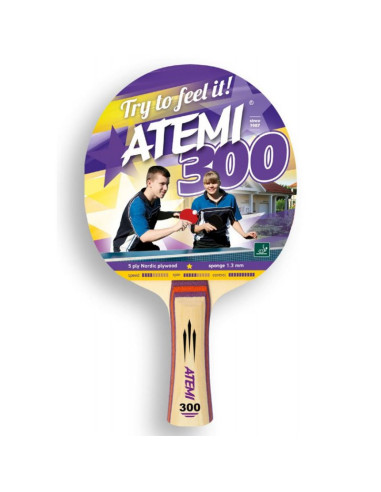 Rakietka do tenisa stołowego atemi 300 s214559