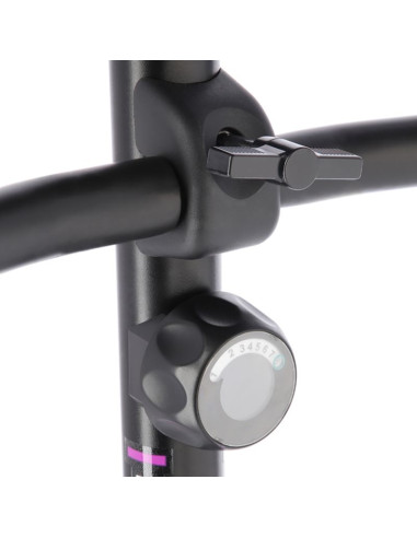 Rowerek magnetyczny fioletowy hms m9239v