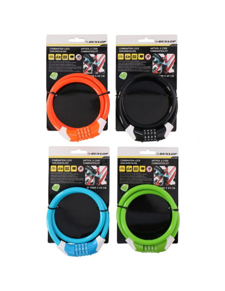 Zapięcie rowerowe szyfrowe dunlop 2070976